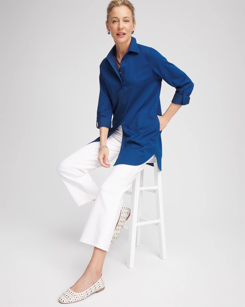 No Iron™ Pocket Tunic