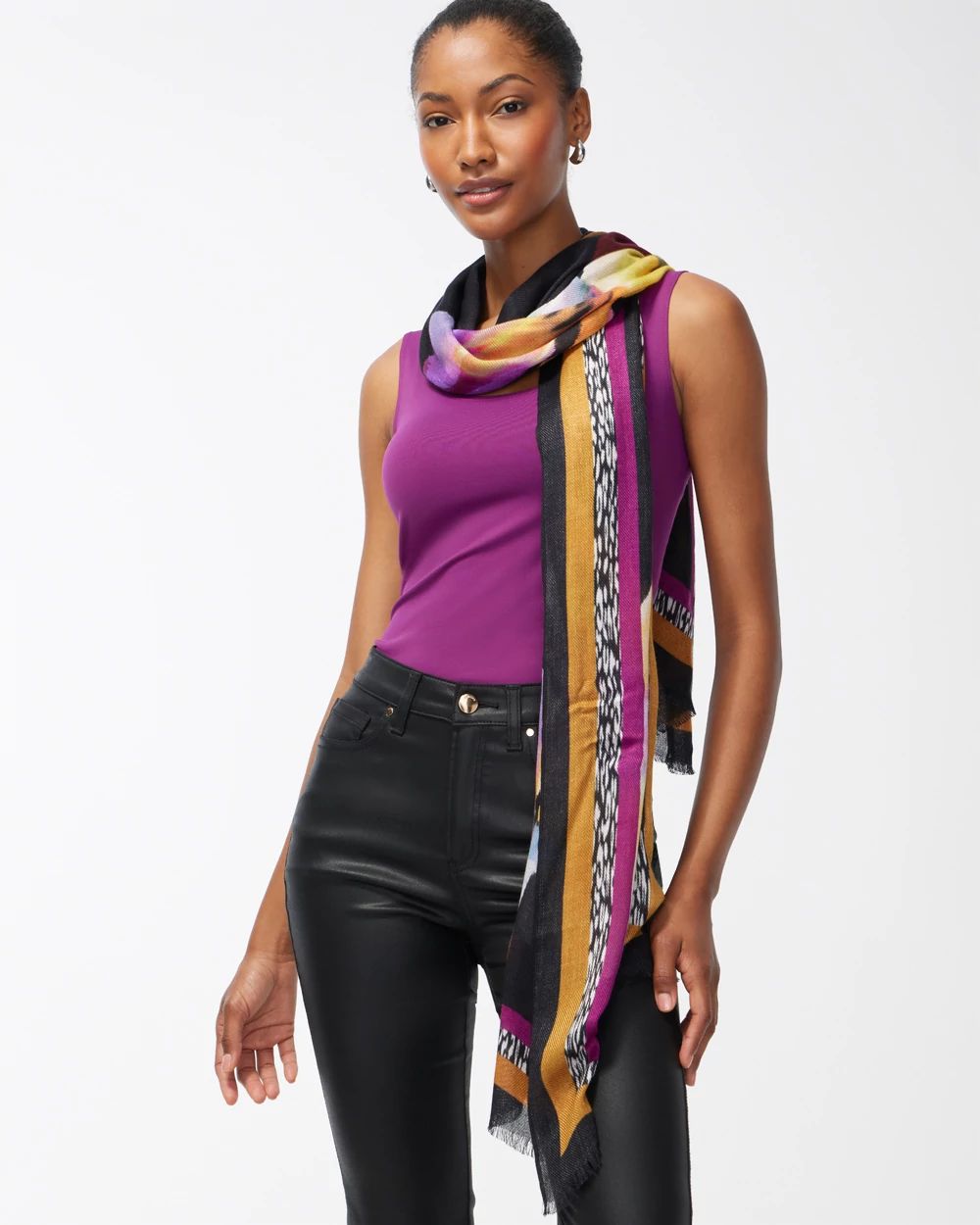 Botanical Oblong Scarf