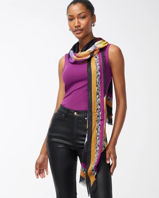 Botanical Oblong Scarf