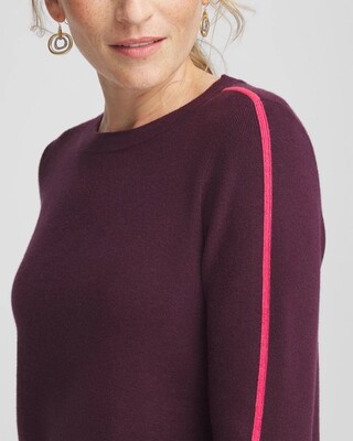 Zenergy® Luxe Side Stripe Top click to view larger image.