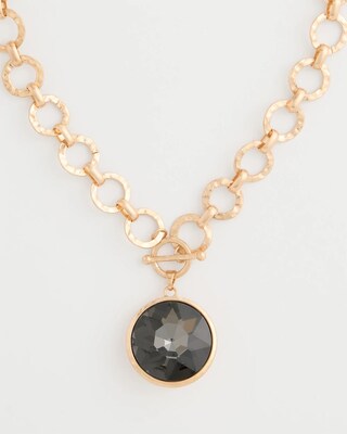 Toggle Pendant Necklace click to view larger image.