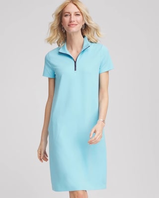 Zenergy® UPF Half-Zip Dress