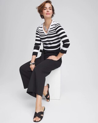 Ombré-Striped Pima Tee click to view larger image.