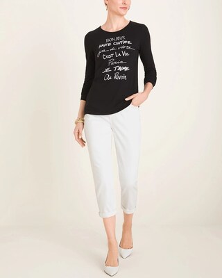Whimsical Fashion Words Tee