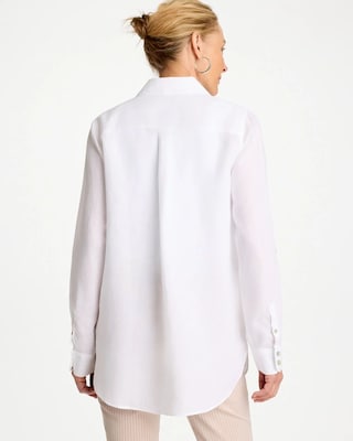 No Iron™ Linen Tunic click to view larger image.