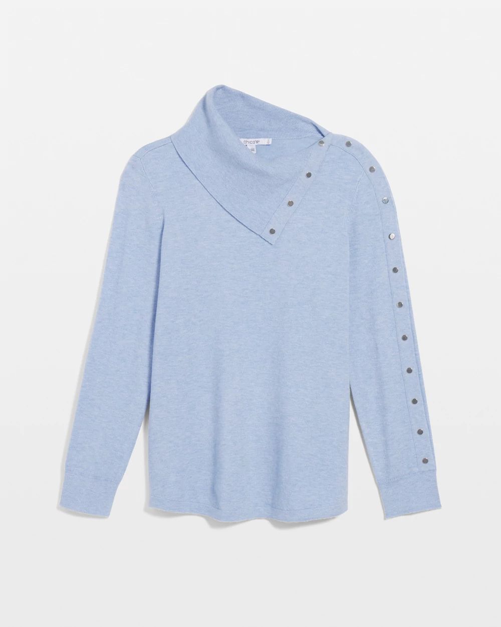 Zenergy® Luxe Cashmere Blend Mock Neck Sweater