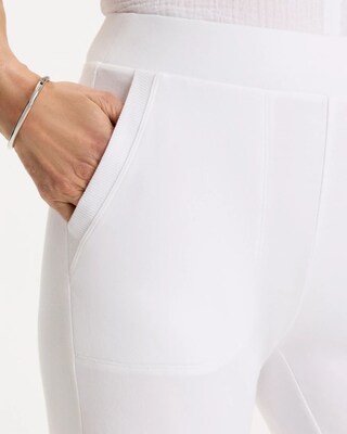 Zenergy® French Terry Cropped Pants click to view larger image.