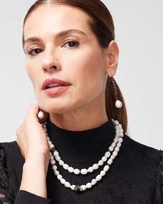 Fresh Water Pearl Infinite Necklace