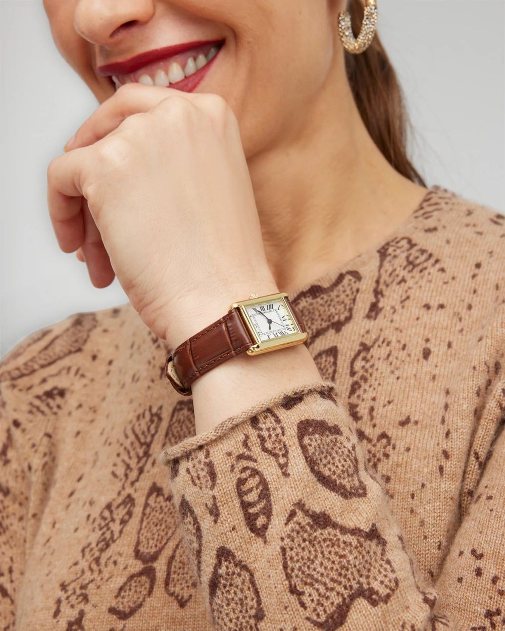 Brown Leather Watch