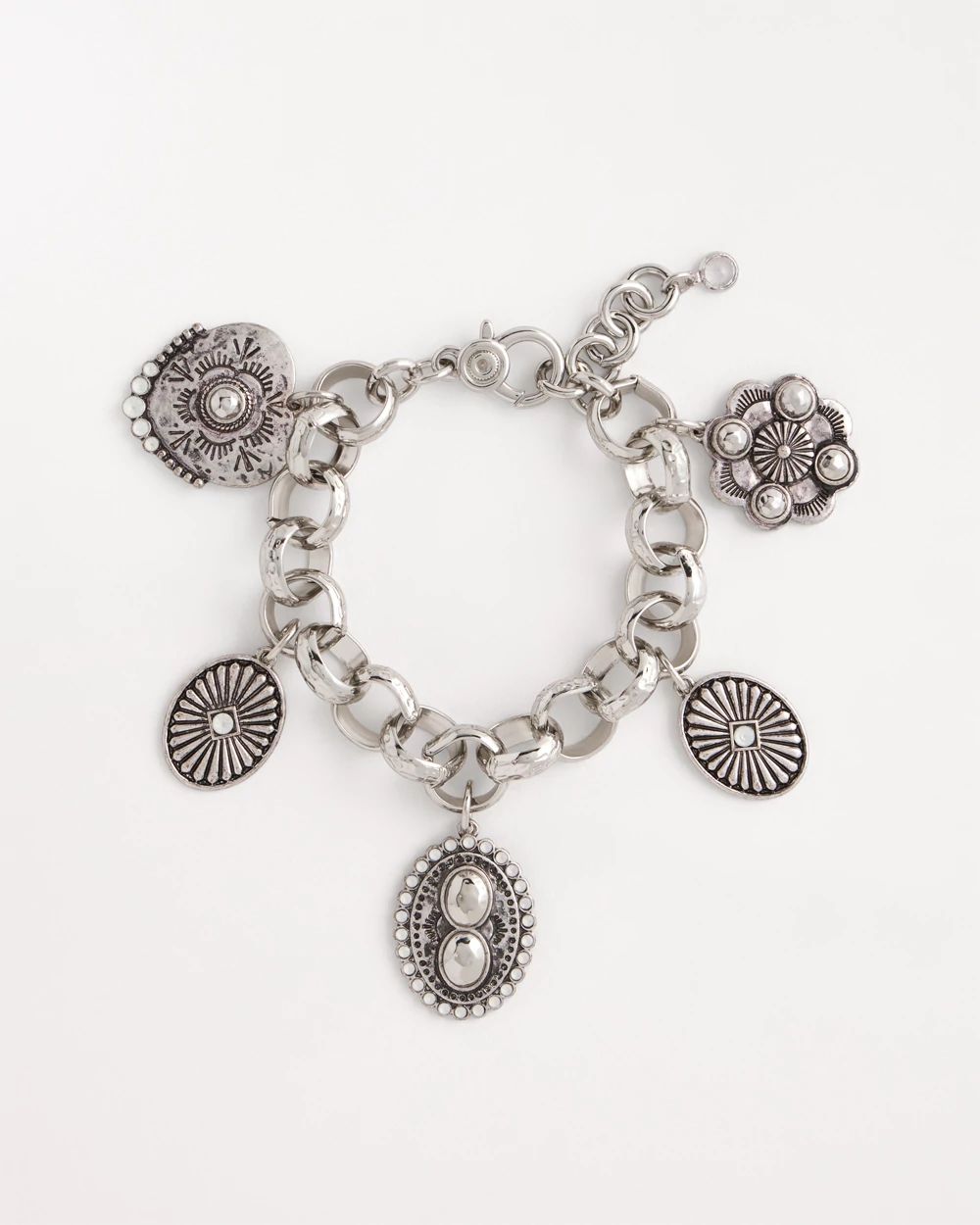 Medallion Charm Bracelet