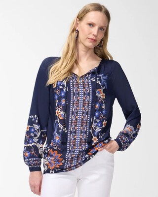 Floral Print Pullover Top