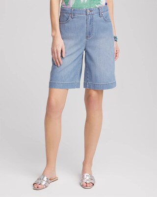 Lightweight Summer Jean Shorts click to view larger image.