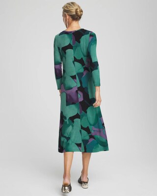 Travelers™ Watercolor Midi Dress