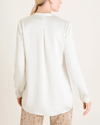 Black Label Metallic-Detail Tunic