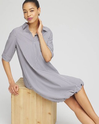 Zenergy® UPF Neema Stripe Bungee Dress