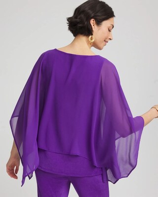 Travelers™ Chiffon Layered Top click to view larger image.