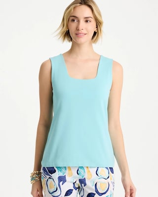 Contour Cotton™ Square Neck Tank