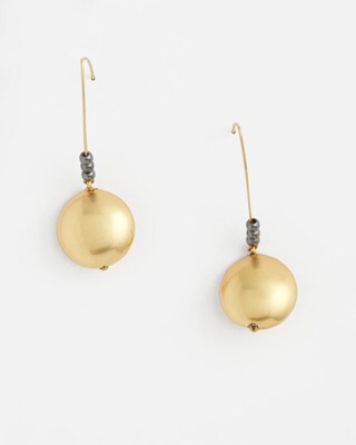 No Droop™ Sphere Threader Earrings