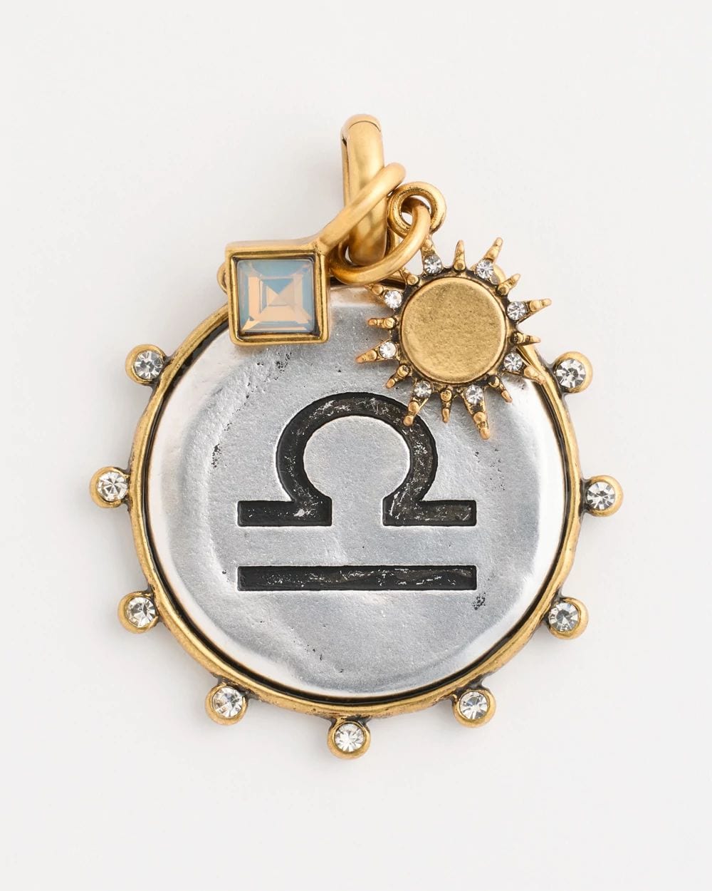 Libra Zodiac Charm Pendant
