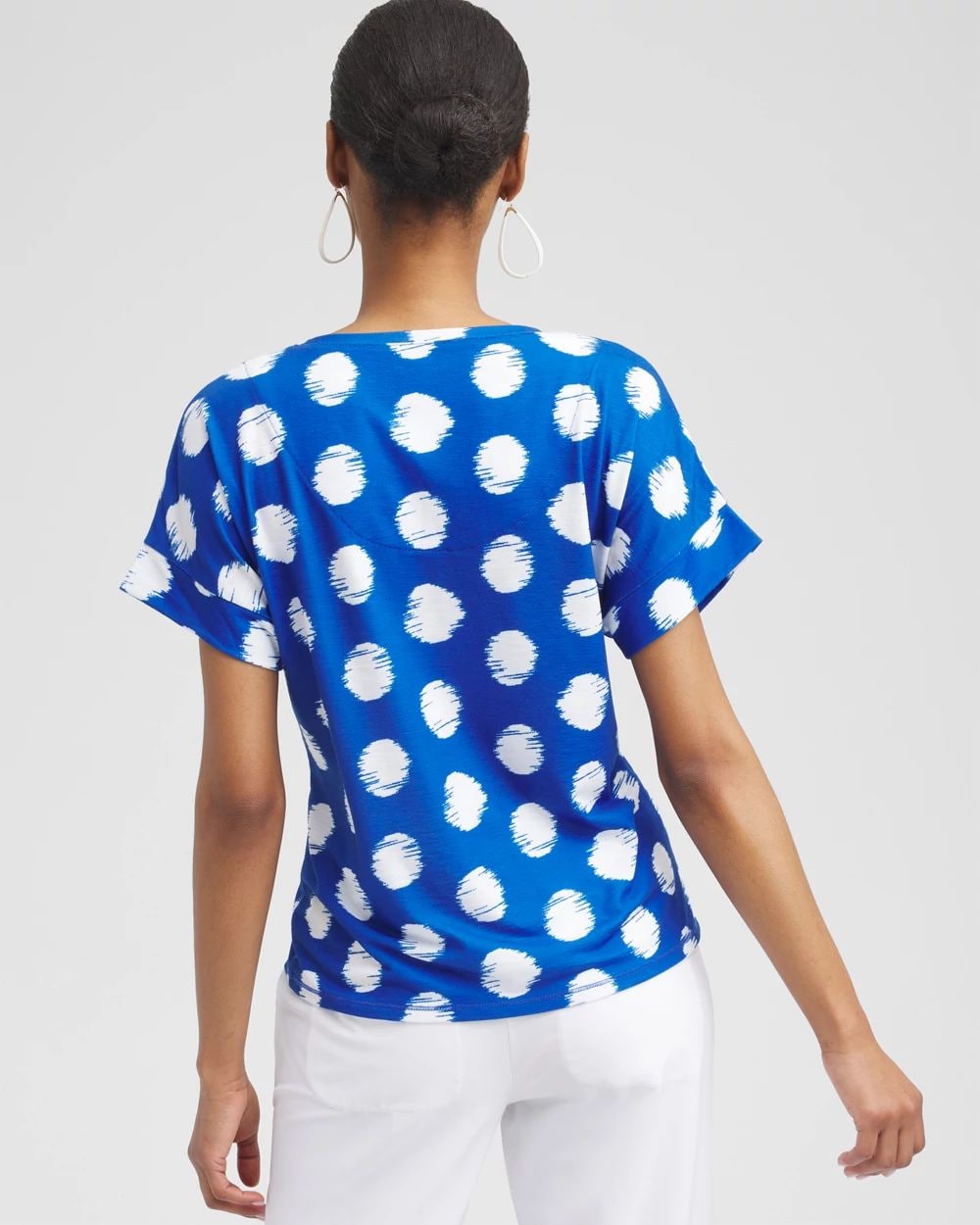 Zenergy® Dots Drop Shoulder Tee