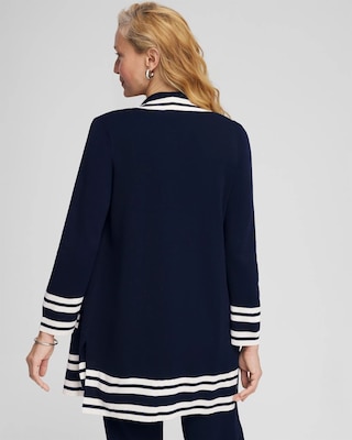 Travelers™ Contrast Border Cardigan click to view larger image.