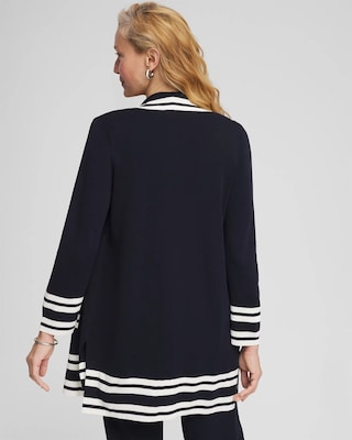 Travelers™ Contrast Border Cardigan click to view larger image.