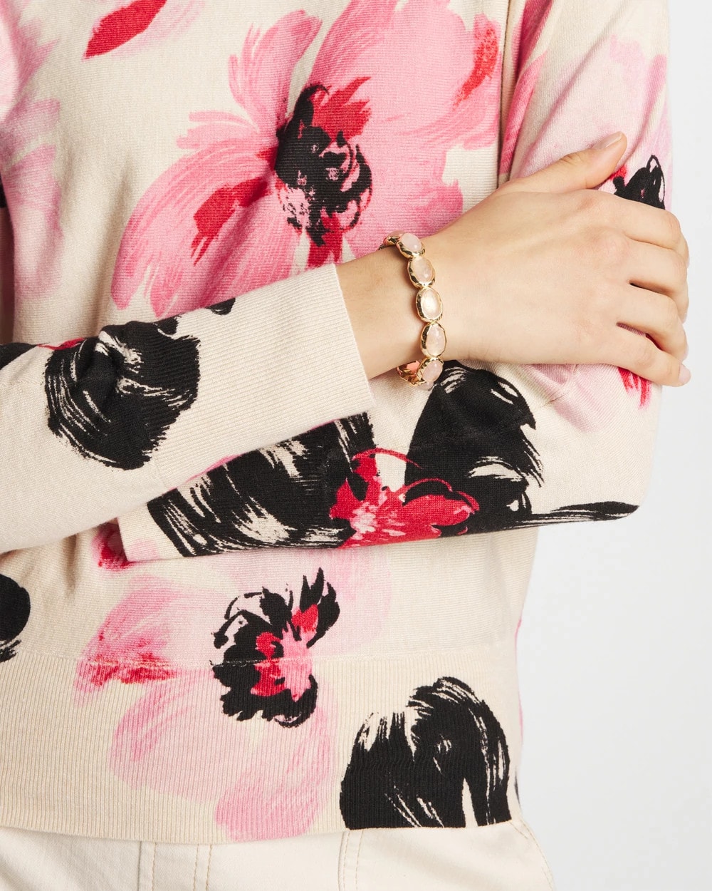 Blush Large Stretch Bracelet