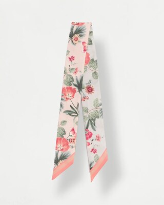 Wildflower Skinny Scarf click to view larger image.