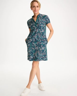 Zenergy® UPF Contrast Trim Dress click to view larger image.