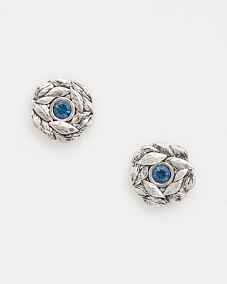 Flower Stud Earrings click to view larger image.