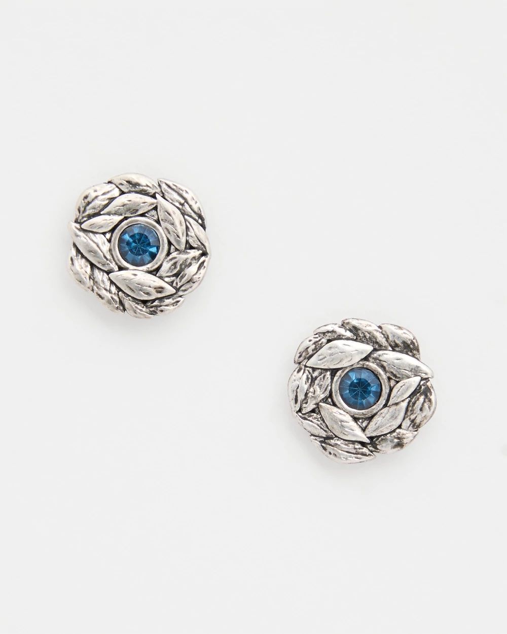 Flower Stud Earrings click to view larger image.