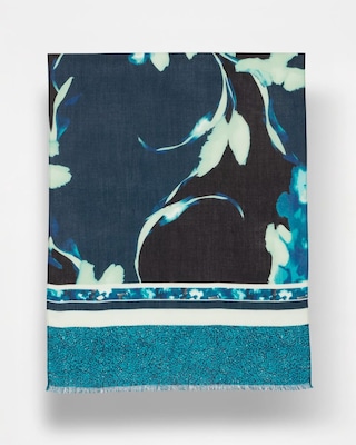 Glacier Colorblock Oblong Scarf click to view larger image.