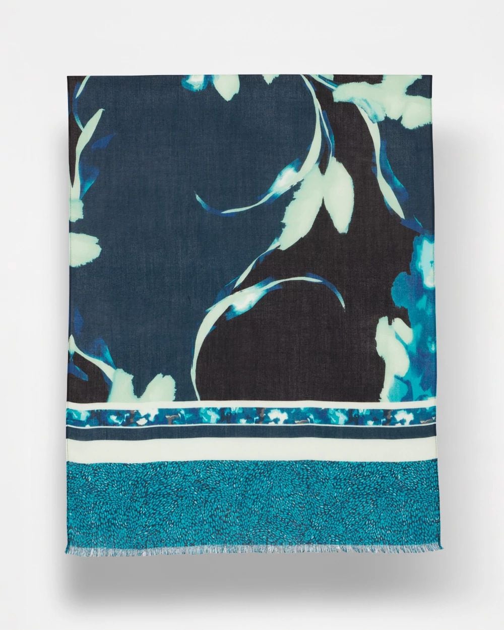 Glacier Colorblock Oblong Scarf click to view larger image.