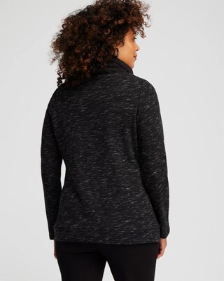 Zenergy® French Terry Cowl Neck Top