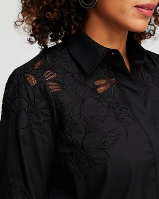 Poplin Lace Tunic