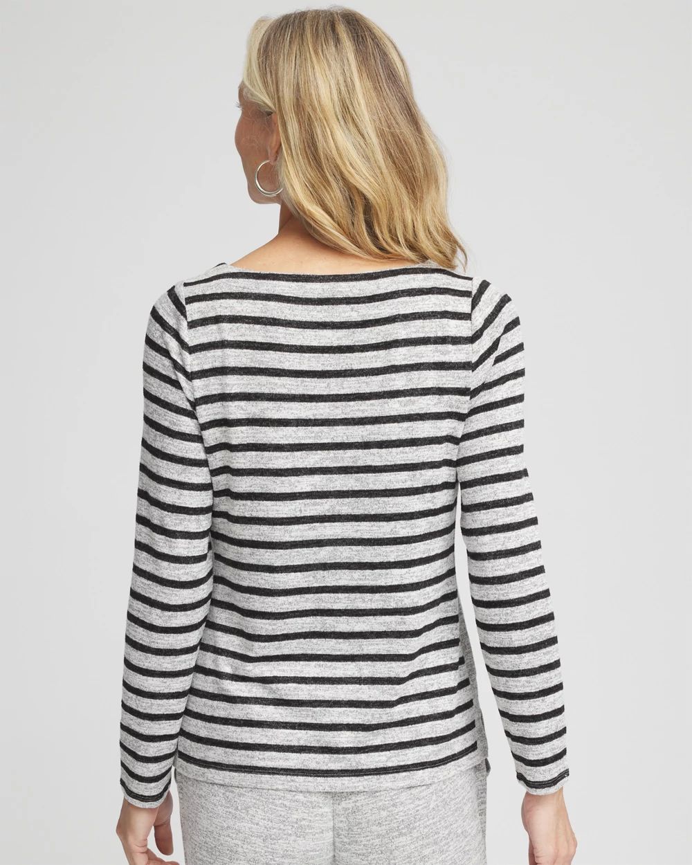 Zenergy® Soft Essentials Stripe Long Sleeve Top