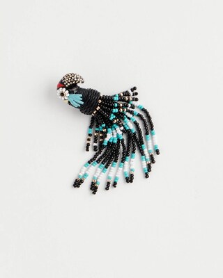 Parrot Motif Earrings click to view larger image.