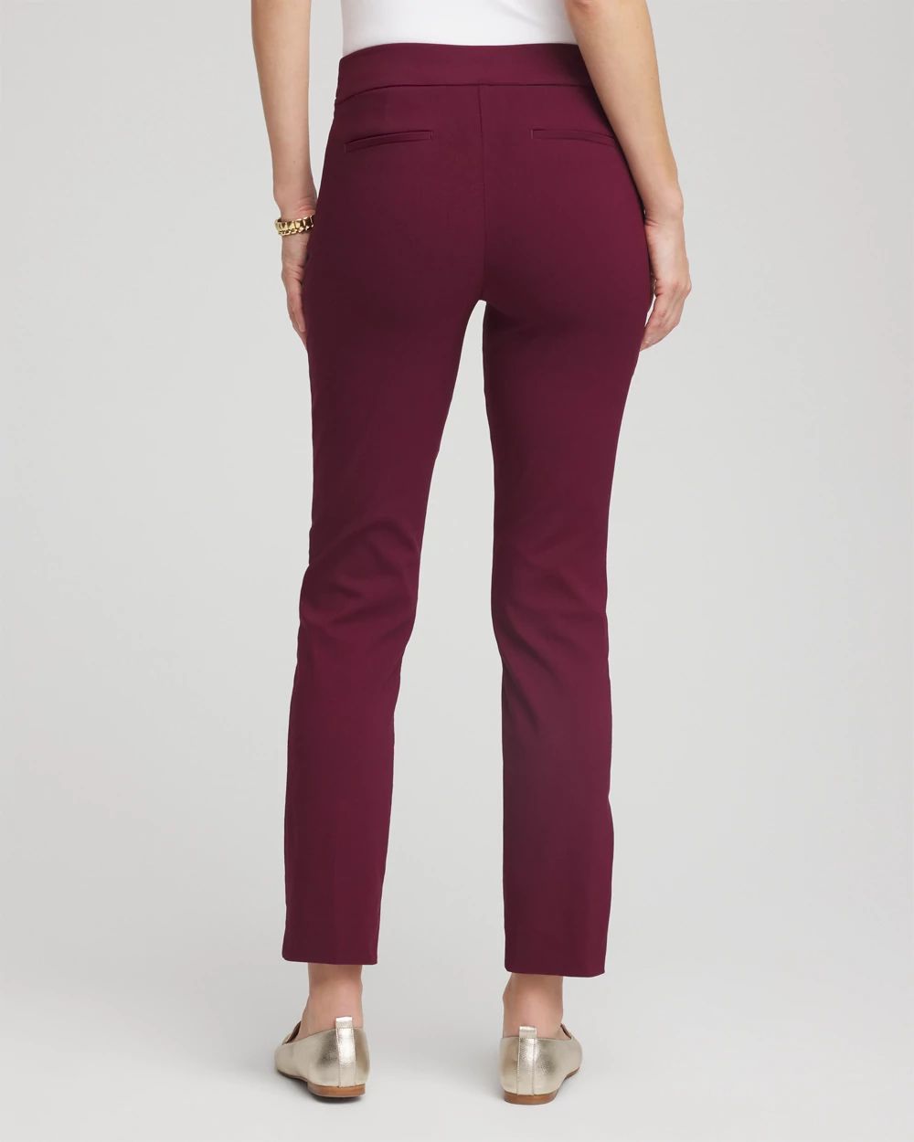 Brigitte™ Pull-On Slim Ankle Pants click to view larger image.