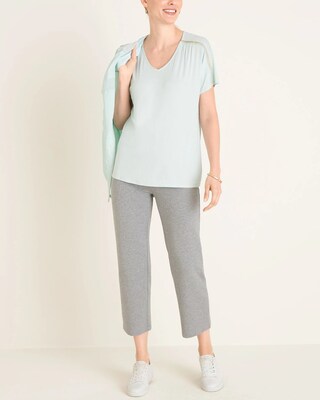 Zenergy Lurex Embellished Tee