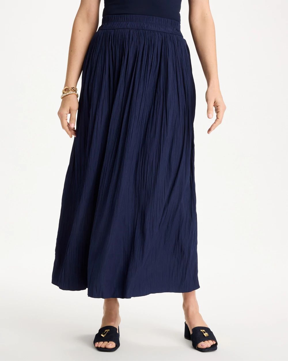 Sea Island Pull-On Maxi Skirt
