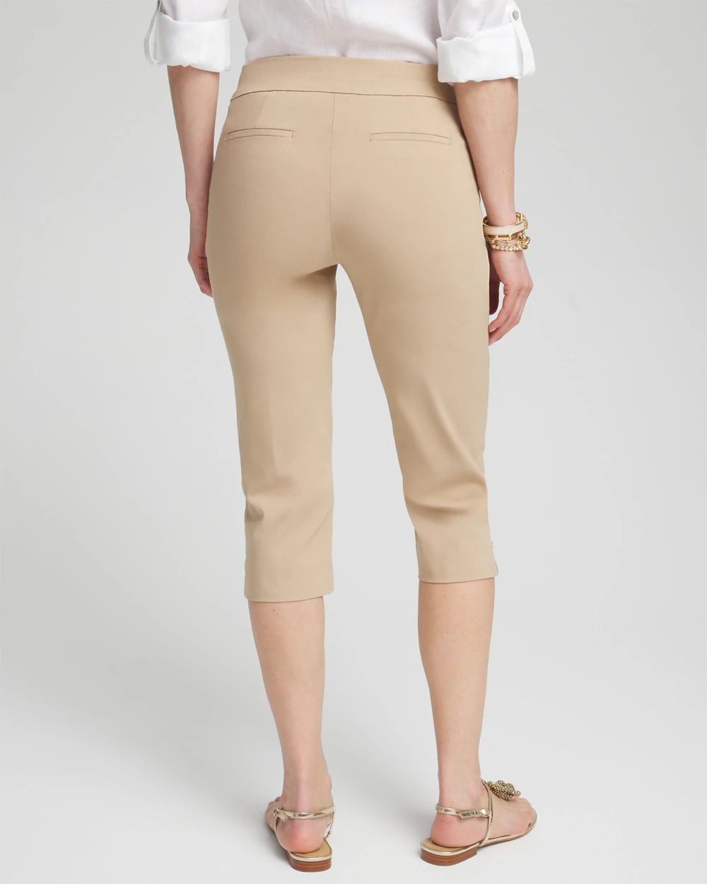 Petite Brigitte Rivet Capris