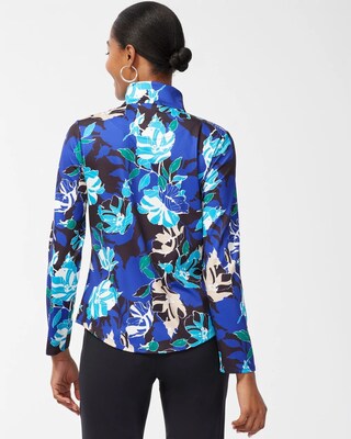 Zenergy UPF Coastal Print Long Sleeve Top