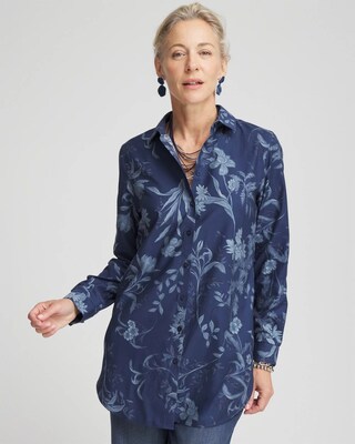 No Iron™ Floral Tunic