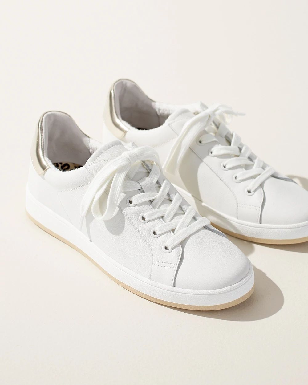 Leather Platform Sneakers