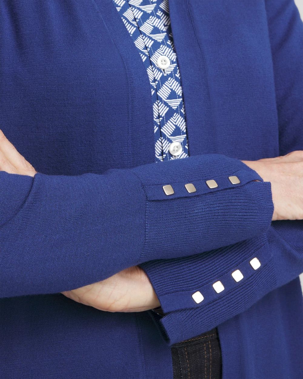 Classic Open Front Cardigan click to view larger image.