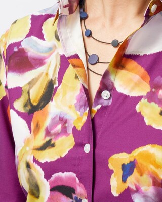 No Iron Stretch Botanical Shirt