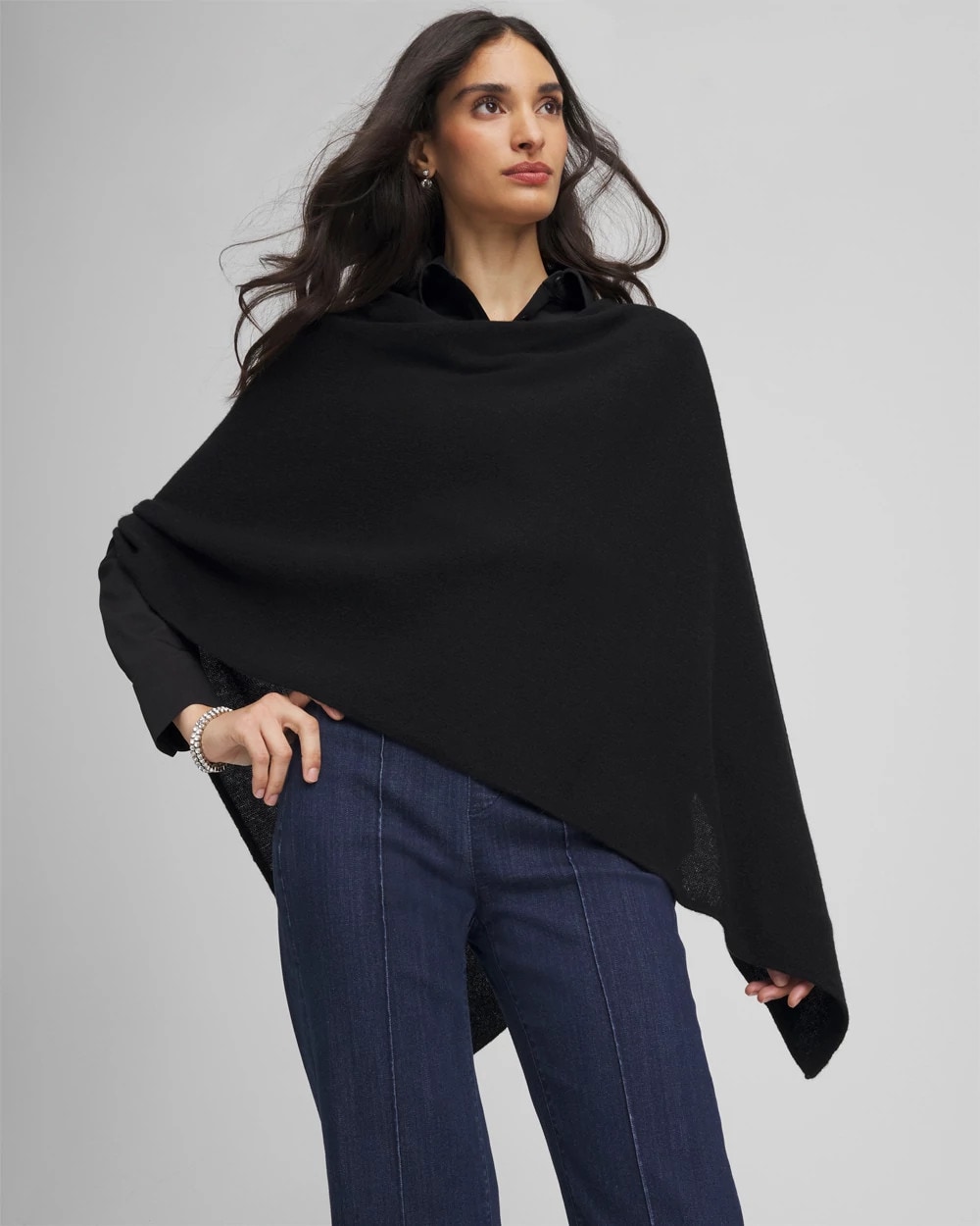 Cashmere Poncho
