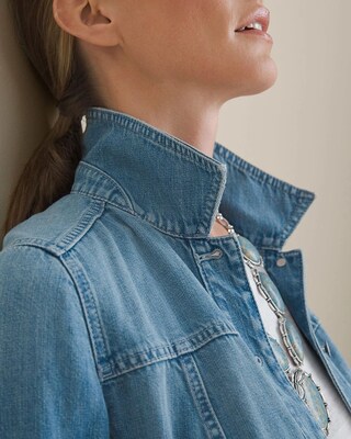 Elongated Denim Jacket