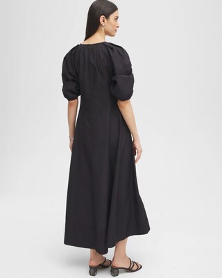 Black Label™ Ruched Sleeve Dress