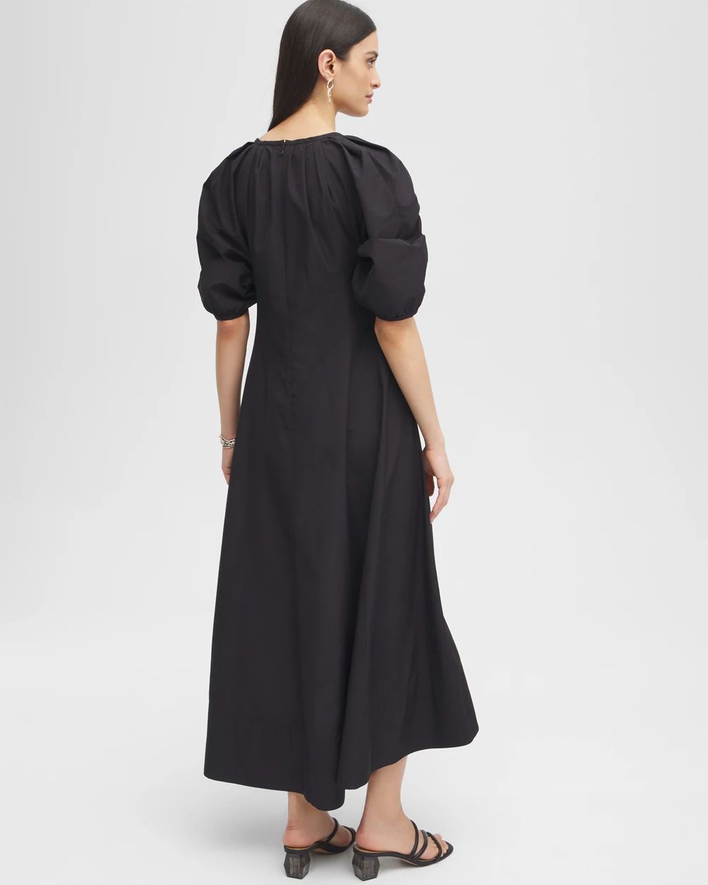 Black Label™ Ruched Sleeve Dress